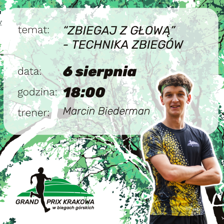 Otwarty Trening Biegowy GPK (5/10) – “Zbiegaj z głową” – technika zbiegów